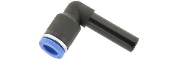 L-Steckverbindung mit Stecknippel / reduzierend mit Stecknippel