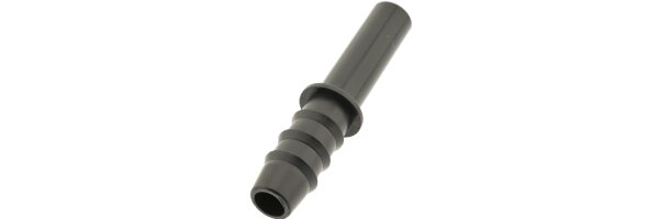 Stecknippel mit Schlauchtülle für PVC-Schlauch