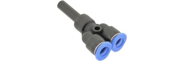 Y-Steckverbindung mit Stecknippel (auch reduzierend)