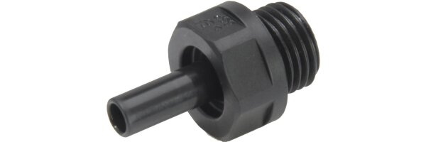 Steckanschluss-Einschraubtüllen (G-, R- und metrische Nippel)