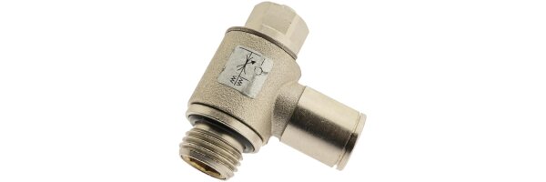 Drosselrückschlagventile mit Schlitzschraube
