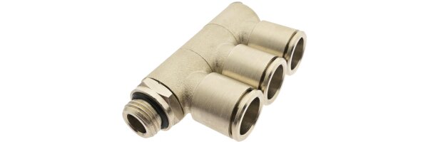 L-Steckverschraubungen 3-fach