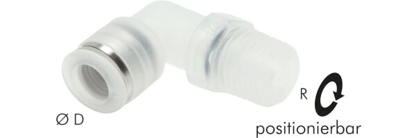 L-Steckverschraubungen, PP