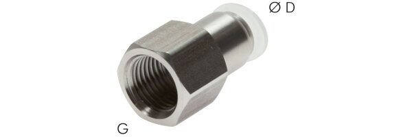 Steckverschraubungen mit Innengewinde