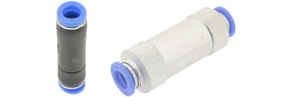 Steckverschraubungen, selbstabsperrend / mit Rückschlagventil, Standard