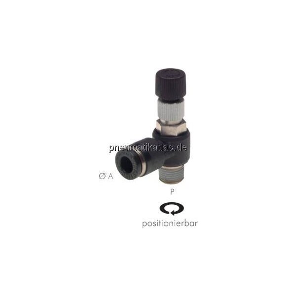 Differenzdruckregler R 1/8"- 4mm, IQS-Standard