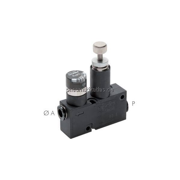 Druckregler 4-4mm, mit Manometer, IQS-Standard