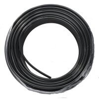 Pneumatik Polyamid - Schlauch 10 x 7 mm, Farbe: schwarz, 25 mtr. Rolle