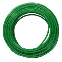 Pneumatik Polyamid - Schlauch 6 x 4 mm, Farbe: grün, 25 mtr. Rolle