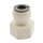 IQS Steckanschluss m. zölligen Innengewinde NPT 1/4" - 5/16" (7,94 mm), IQS - LE EPDM Dichtung