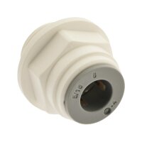 IQS gerader zölliger Steckverschraubung NPT 1/ 8" - 1/4" (6,35 mm), IQS - LE EPDM Dichtung