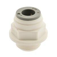 IQS gerader zölliger Steckverschraubung NPT 1/ 8" - 1/4" (6,35 mm), IQS - LE EPDM Dichtung