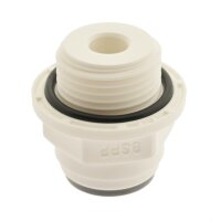 IQS gerader zölliger Steckverschraubung NPT 1/ 8" - 1/4" (6,35 mm), IQS - LE EPDM Dichtung