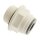 IQS gerader zölliger Steckverschraubung NPT 1/ 8" - 1/4" (6,35 mm), IQS - LE EPDM Dichtung
