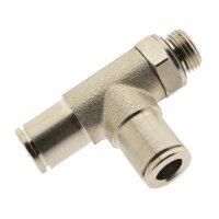 IQS LE - Steckverschraubung G 3/8" - 8 mm, Messing vernickelt Standard