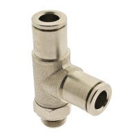 IQS LE - Steckverschraubung G 3/8" - 8 mm, Messing vernickelt Standard