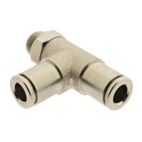 IQS LE - Steckverschraubung G 3/8" - 8 mm, Messing vernickelt Standard