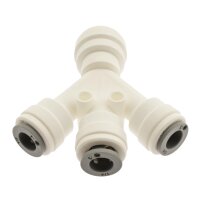 IQS Y-Steckanschluss 3x1/4" (6,35 mm) - 1x3/8" (9,52 mm) IQS-LE Steckverbinder