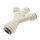 IQS Y-Steckanschluss 3x1/4" (6,35 mm) - 1x3/8" (9,52 mm) IQS-LE Steckverbinder