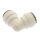 IQS Winkel Steckanschluss NSF FDA Steckverbinder 90° Pneumatik Winkelverbinder