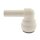 IQS Winkel Steckanschluss mit Stecknippel FDA NSF Pneumtik Steckverbinder 90° LE
