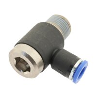 IQS L - Steckverschraubung Innensechskant M5 – R 1/2“ zur Auswahl IQS Standard
