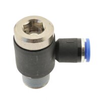IQS L - Steckverschraubung Innensechskant M5 – R 1/2“ zur Auswahl IQS Standard