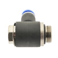 IQS L - Verschraubung mit zylindrischem Gewinde und Außensechskant M5 – G 1/2“