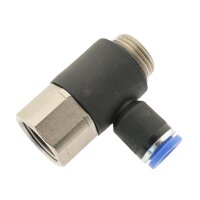 IQS L - Steckverschraubung zylindrischem Innen- und Außengewinde G 1/8“ – G 1/2“