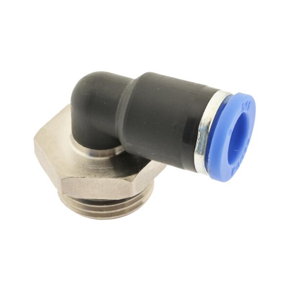 IQS L - Steckverschraubung kurz mit zylindrischem Außengewinde G 1/8“ – G 1/2“