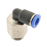 IQS L - Steckverschraubung kurz mit zylindrischem Außengewinde M5 – G 1/2“