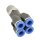 IQS Mehrfachverteiler 4-Fach-Verteiler Außengewinde R 1/4“ – R 1/8“ IQS Standard