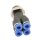 IQS Mehrfachverteiler 4-Fach-Verteiler zylindrischem Außengewinde G 1/4“–G 1/8“