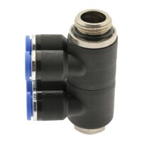 IQS Mehrfachverteiler 4 – Fach mit zylindrischem Außengewinde G 1/8“ – G 1/2“