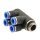 IQS Mehrfachverteiler 4 – Fach mit zylindrischem Außengewinde G 1/8“ – G 1/2“