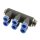 IQS Mehrfachverteiler 6 – Fach mit zylindrischem Außengewinde G 1/8“ – G 1/2“