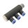 IQS Mehrfachverteiler 3 – Fach mit Außengewinde R 1/8“ – R 1/2“ IQS Standard