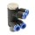 IQS Mehrfachverteiler 4 – Fach mit Außengewinde R 1/8“ – R 1/2“ IQS Standard