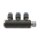 IQS Mehrfachverteiler 6 – Fach mit Außengewinde R 1/8“ – R 1/2“ IQS Standard