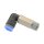 IQS Mini L - Steckverschraubung lang Außengewinde M3 – 1/8“ Winkelsteckanschluss