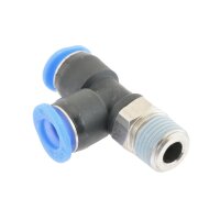 IQS Mini LE - Steckverschraubung Außengewinde M3 – 1/8“ LE-Steckanschluss
