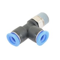 IQS Mini LE - Steckverschraubung Außengewinde M3 – 1/8“ LE-Steckanschluss