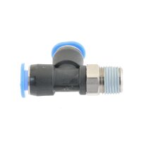 IQS Mini LE - Steckverschraubung Außengewinde M3 – 1/8“ LE-Steckanschluss