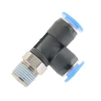 IQS Mini LE - Steckverschraubung Außengewinde M3 – 1/8“ LE-Steckanschluss