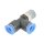 IQS Mini LE - Steckverschraubung Außengewinde M3 – 1/8“ LE-Steckanschluss
