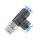 IQS Mini LE - Steckverschraubung Außengewinde M3 – 1/8“ LE-Steckanschluss