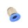 IQS Mini gerade Steckverschraubung mit Feingewinde M 6 x 0 ,75 -  M 8 x 0 ,75