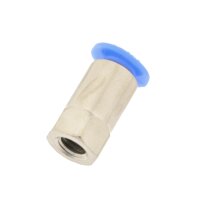 IQS Mini gerade Steckverschraubung Innengewinde M3 - M5 gerader Steckanschluss