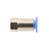 IQS Mini gerade Steckverschraubung Innengewinde M3 - M5 gerader Steckanschluss
