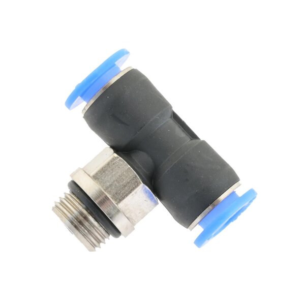 IQS Mini TE - Steckverschraubung mit Außengewinde M3 – 1/8“ T-Stück
